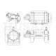 Βίντσι Υδραυλικό BST HS 080lb Husar Winch
