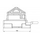 Longitudinal U-Frame Twistlock 55° Left Blocking BF-11-55-L ILS