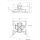 Longitudinal U-Frame Twistlock 55° Right Blocking BF-11-55-R ILS