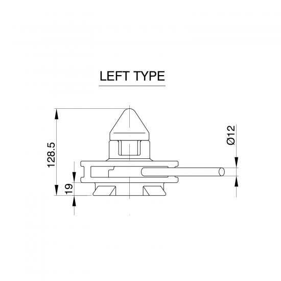 Breech Base Twistlock BF-66 ILS