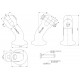 Clevis Elephant Foot MBL 20t HO-1421 ILS