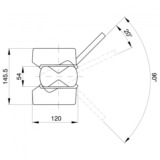 Twistlock Μεγάλης Επιφάνειας IF-51-BST ILS