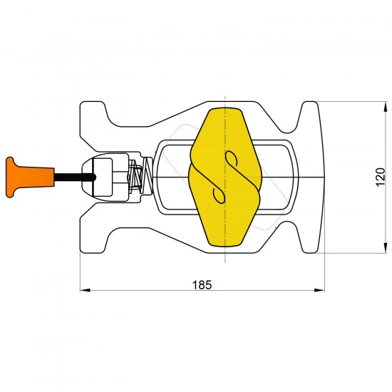 Twistlock Ημιαυτόματο Μεγάλης Επιφάνειας IF-56-BS ILS