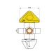 Twistlock Ημιαυτόματο Μεγάλης Επιφάνειας IF-56-BS ILS