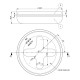 Flush Cloverleaf Socket LP-81-B ILS