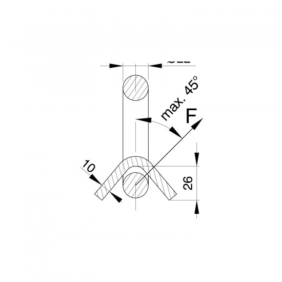 D-Ring & Strap MBL 36t LP-11 ILS