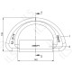 D-Ring & Strap MBL 50t LP-14 ILS