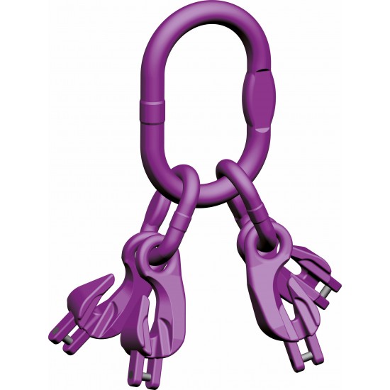 Κρίκος Αρτάνης Τετραπλής Αλυσίδας Special Clevis Sub-Assembly GTVK/S-4 Grade 100 KWB