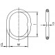 Κρίκος Αρτάνης Αλυσίδων Special Master Link T Grade 80 KWB