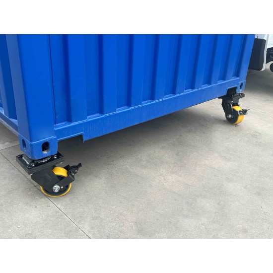 Ρόδα Περιστρεφόμενη για Container 5t με Twistlock & Φρένο
