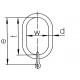 Κρίκος Αρτάνης Μονής Αλυσίδας Special Clevis Sub-Assembly GTKR/SUN Grade 120 KWB